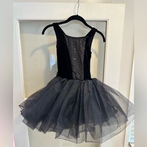 BLACK BALLERINA HALLOWEEN DANCE COSTUME BY REVOLUTION